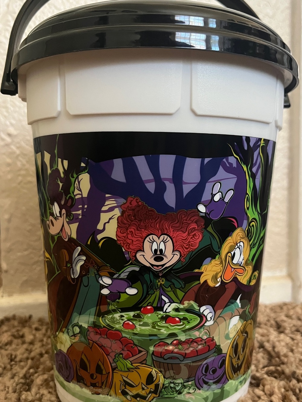 Disney Halloween Popcorn Bucket- Hocus Pocus- Oogie Boogie